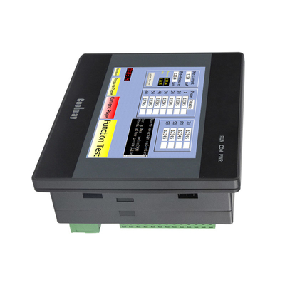 4 جيجا فلاش HMI PLC كومبو نظام التحكم الآلي DC 12V المدخلات الجهد