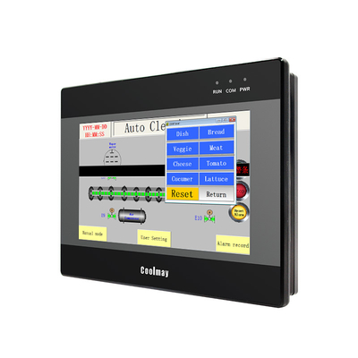 PLC لوحة اللمس نوع C PLC HMI المتكاملة المجمعة Pac ومخصصة كل شيء في واحد ضاغط المنطق قابل للبرمجة